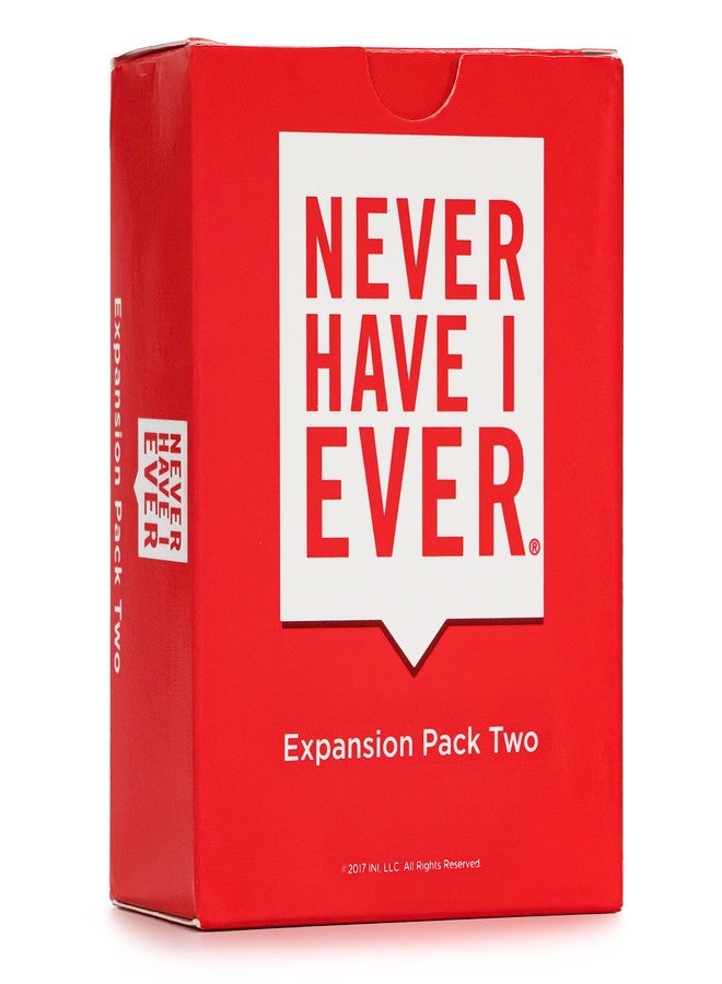 Never Have I Ever Expansion Pack Two Card Game Set | Fun Game Night Party Games for Adults | New Addition to The Classic Edition | for 4-12 Players | Ages 17 + - Image 1